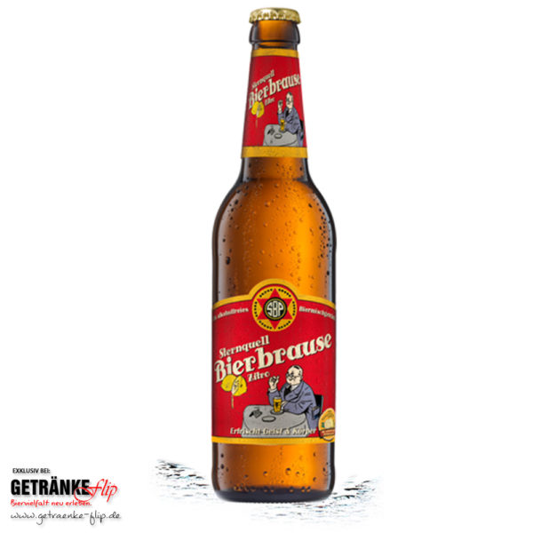 Sternquell-Brauerei Bierbrause Zitro (Produktbild #GetraenkeFlip)