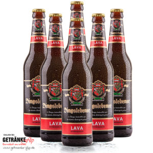 Dingslebener Lava Schwarzbier - 6er Paket